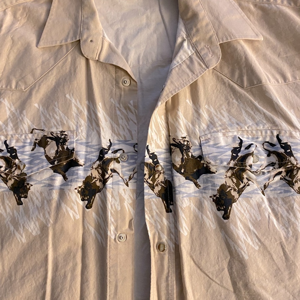 Retro 90s Roper Rodeo shirt- PEARL SNAP
